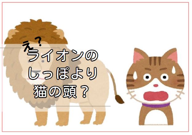 「ライオンの尾より猫の頭になるほうがいい」とはどんなことわざ？「鶏口牛後」との違いは？