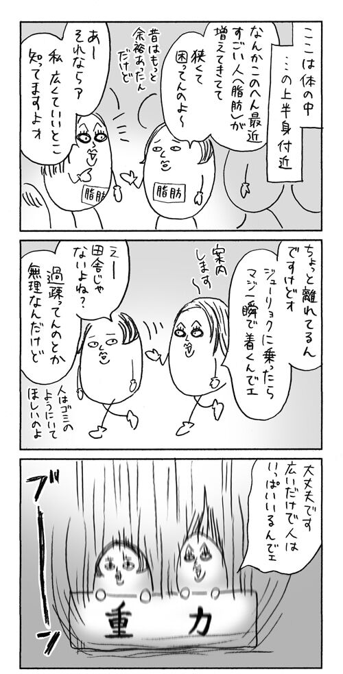 脂肪の行方