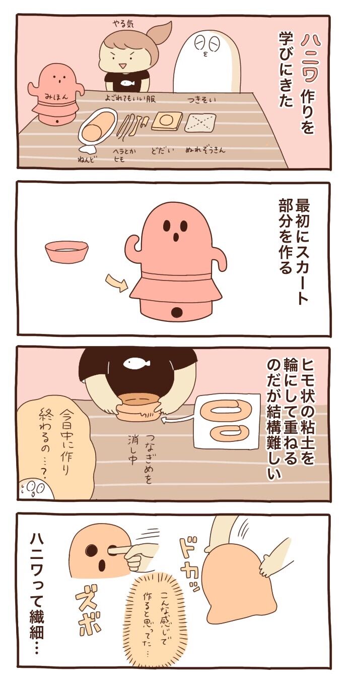 ガチハニワ作り