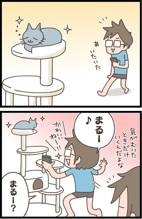 たまに違うこというと反応するよね