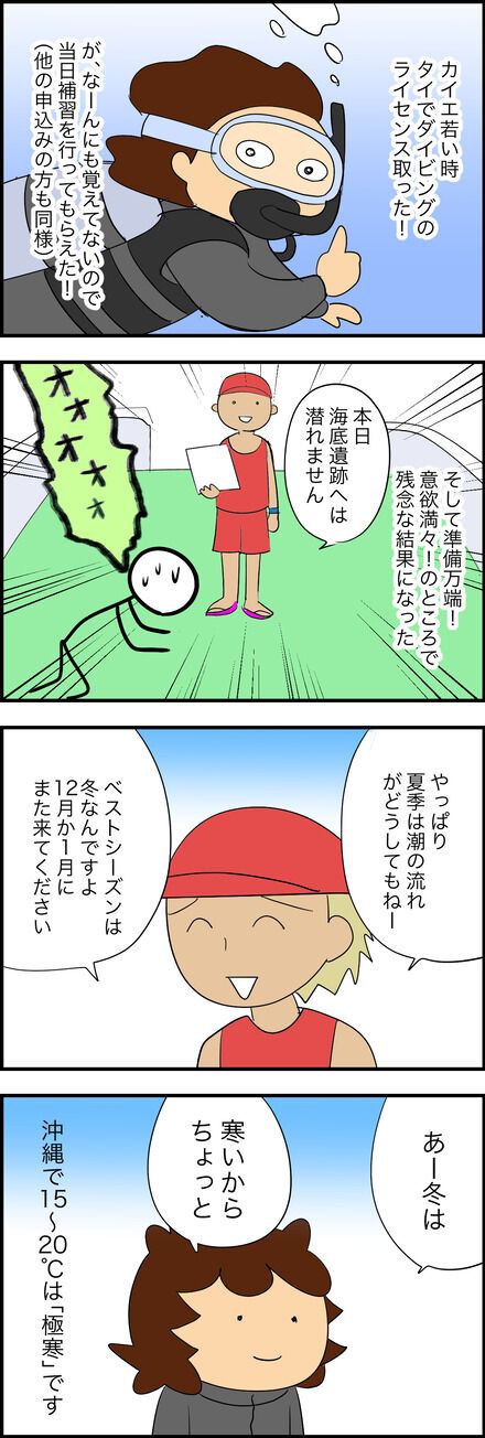 与那国島旅行記②「ベストシーズン」