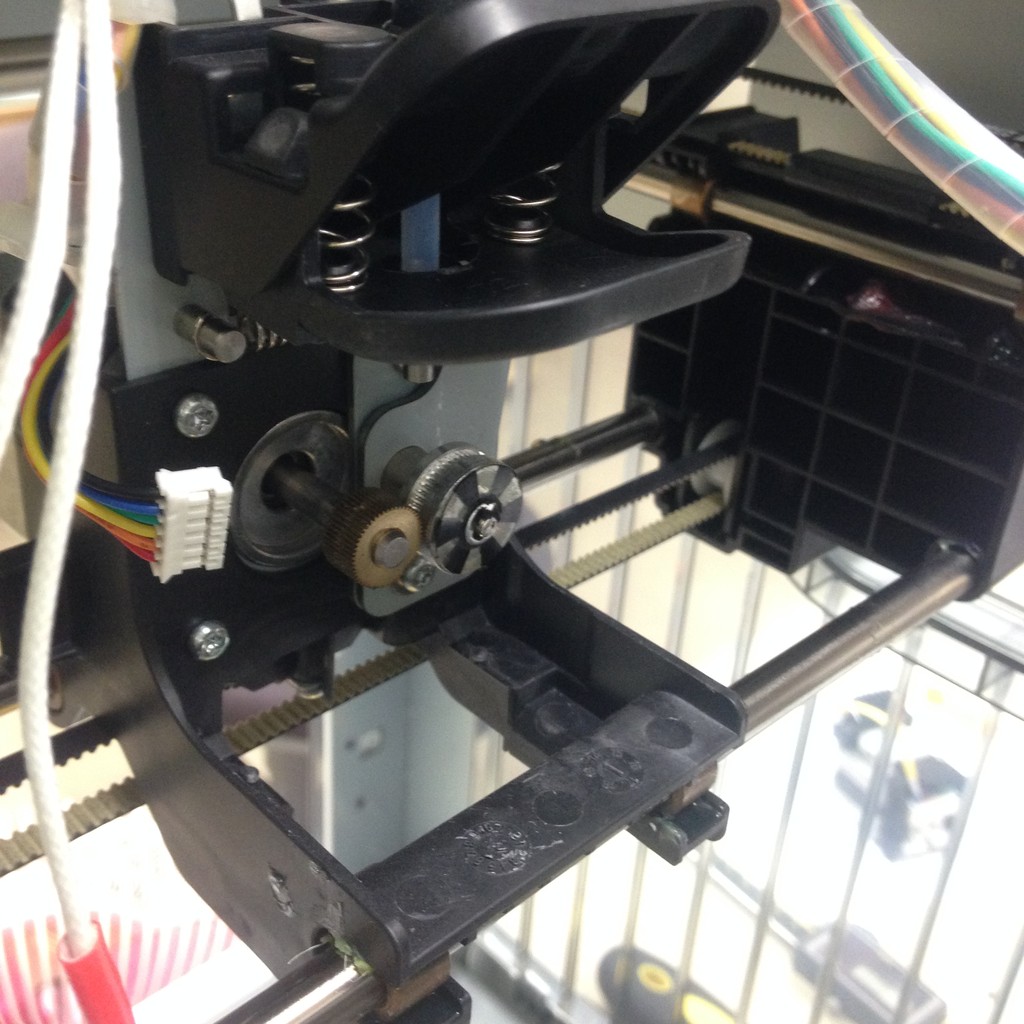 3Dプリンター】ダヴィンチ1.0のエクストルーダ分解 : レプカス