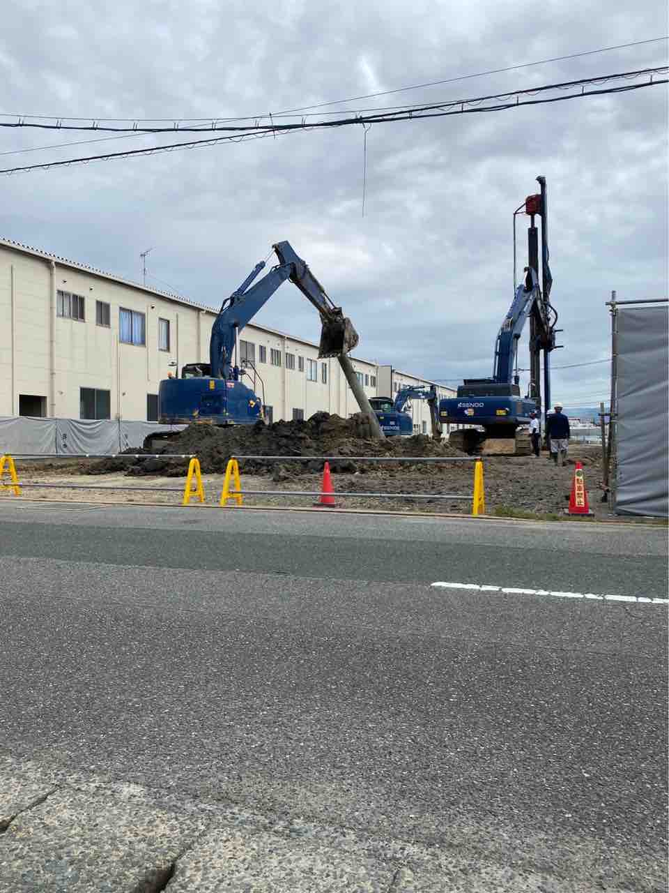レボスティック現場見学来ていただきました 福岡市解体工事 株式会社 妹尾産業 解体屋の逆襲 12