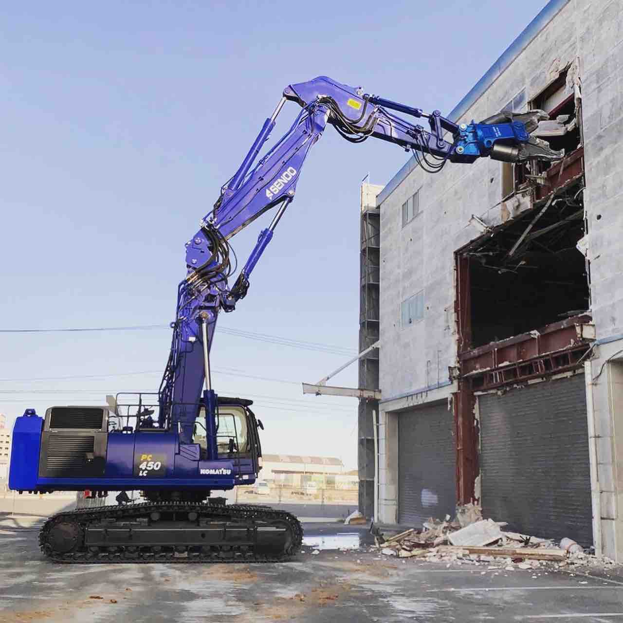 New Excavator Pc450 福岡市解体工事 株式会社 妹尾産業 解体屋の逆襲 12