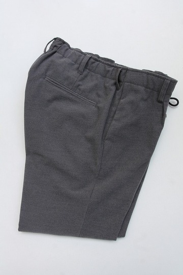 ARBRE ”Stretch Serge 1 Tuck Easy Pants GRAY201017 (3)
