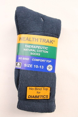 RAILROAD ”Diabetic Socks NAVY” (2)