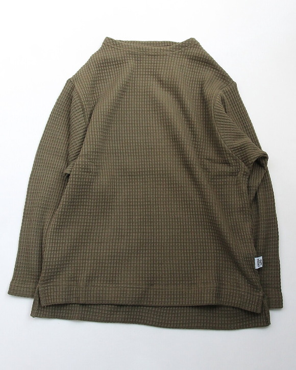 GYMMASTER ”12 Oz HV Waffle Guernsey Neck OLIVE”251001