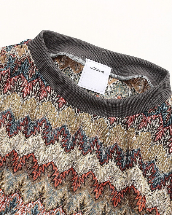 Oddoment ”Patterned Tee”250624 (2)