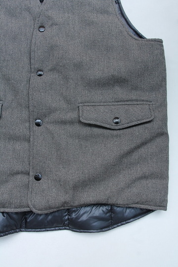 NOUN ”MAIN Vest Solid GRAY”231027 (3)