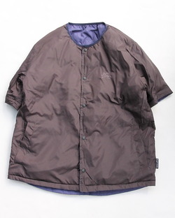 GYMMASTER ”RV Mountain Quilt NCL Jacket NAVY BROWN”251028