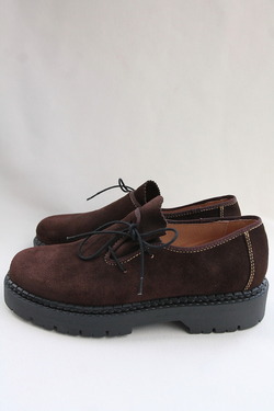 Pescador ”Suede Tyrol Shoe BROWN” 230126 (3)