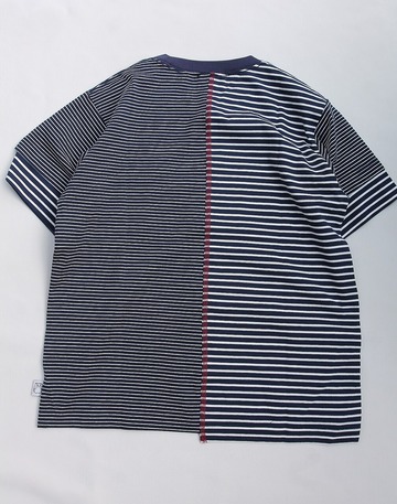 GYMMASTER ”Swichover Border T NAVY”240517 (5)