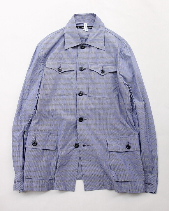 NOUN ”MC Stripe Shirt Jacket BLUE”250616