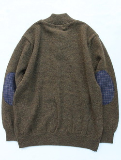 Soglia ”LERWICK Henreyneck Sweater OLIVE”231022 (6)