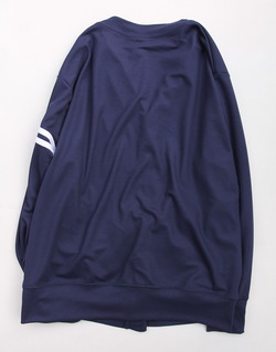 LA Blanks ”Pique Cardigan Lined NAVY”240410 (5)