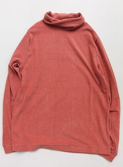 Harriss ”MC Border Turtleneck ORANGE GRAY”231017