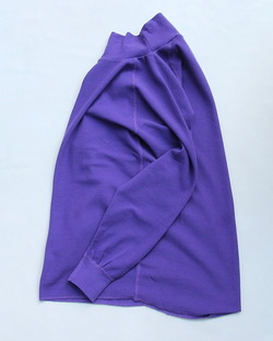 GYMMASTER ”Double Face Turtle Neck PURPLE”251030 (4)