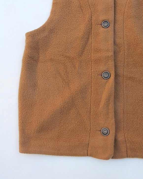 MAXOU ”TW Fleece Vest V TAN”250902 (3)
