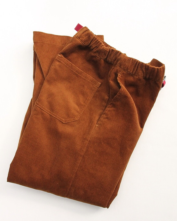 Soglia ”Cotton Dyed Corduroy Pants BROWN”250919
