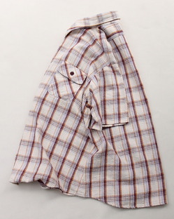 NOUN ”Work Shirt BEIGE Check”250523 (4)