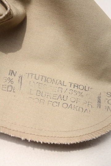 Dead Stock ”US MIL Prison Work Pants KHAKI 30 L” (3)