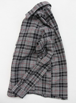 Sunlight Believer Raglan Plaid GREY (2)