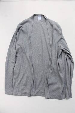 Quotidien ”Rib RF BL Cardigan GRAY” 230220