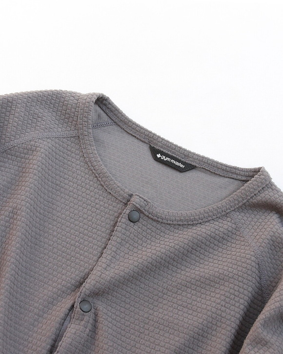 GYMMASTER ”Confee Tec RV CN Cardigan GRAY”251001 (2)