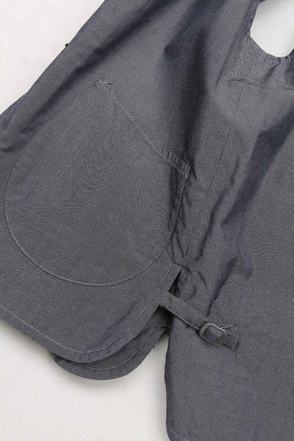ARAN ”Vest Dungaree CHARCOAL” (5)