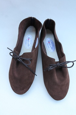 JAVERFLEX ”6025 Suede Shoes MARRON” 230222