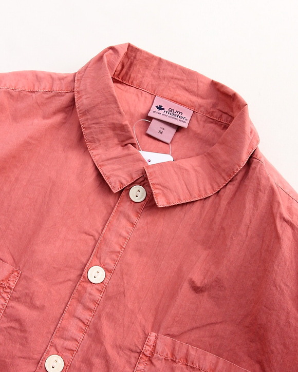 GYMMASTER ”Pigment CN Pullover Shirt SALMON PINK” 260502 (2)