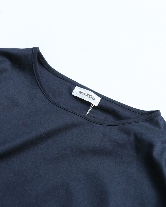 MAXOU ”M Jersey LS T Slit NAVY” 260727 (2)