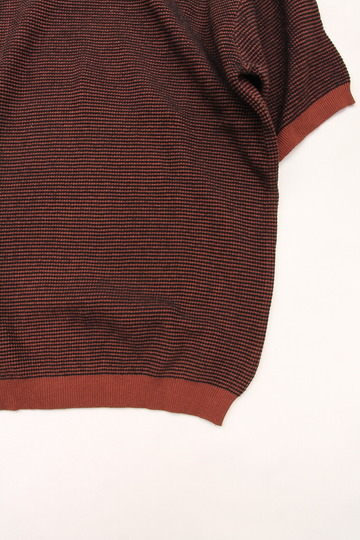 GYMMASTER ”HG Knit Border CN BROWN B”2404018 (3)
