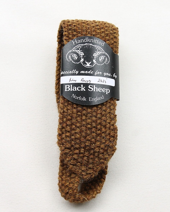 BLACK Sheep ”Hand KnitTie V HARVEST”251005