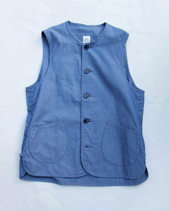 ARAN ”Vest Dungaree BLUE250126