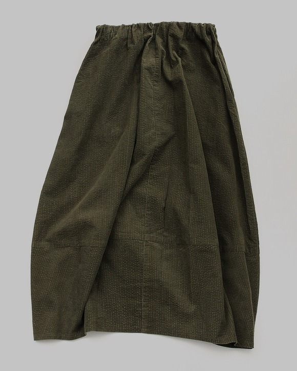 MAXOU ”MC Corduroy Lounge FR Skirt GREEN”251025