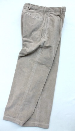 RM 1 Tuck Wide Pants 8 Well Corduroy BEIGE” 2010216