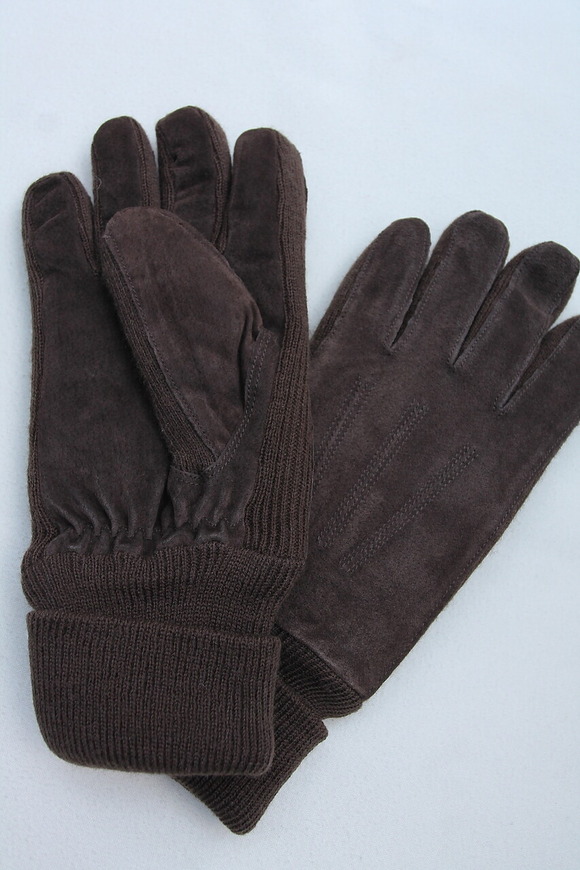 DENTS ”Pigskin Rib Cuf Suede BROWN” (5)