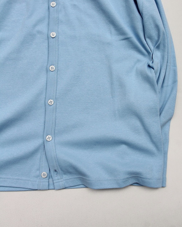 Quotidien ”Smooth Button Cardigan SKY BLUE”250131 (3)