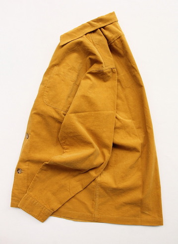 Vincent et Mireille Corduroy Shirt BLSN MUSTARD (4)