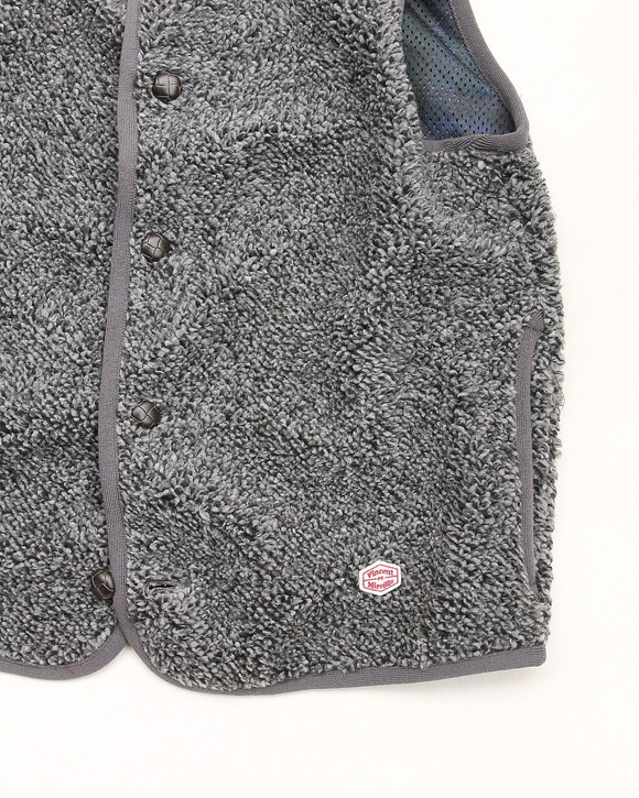Vinsent et Mireille ”BOA Vest (PLAID) GREY Mix”250926 (3)