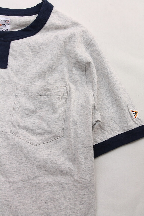 Felco ”Rowing Crew PO T S HEATHER NAVY Rib”2404042