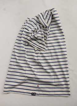BRETON STRIPE ”A60 Unisex T Shirt JEANS NATURAL” 230220 (6)