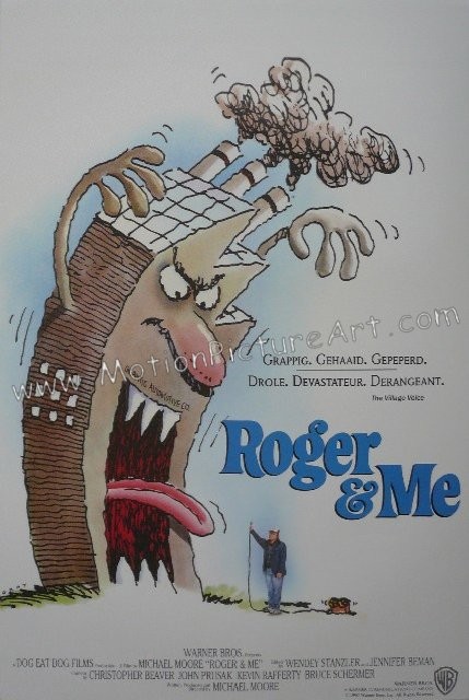 RogerAndMeMoviePosterBelgian
