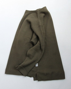 GYMMASTER ”12 Oz HV Waffle Guernsey Neck OLIVE”251001 (4)