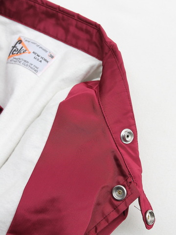 Felco Nylon Coach Jacket BURGUNDY (4)