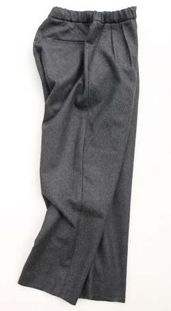 CESTERS 2 P Easy Wool Trousers by Burel CHARCOAL (6)