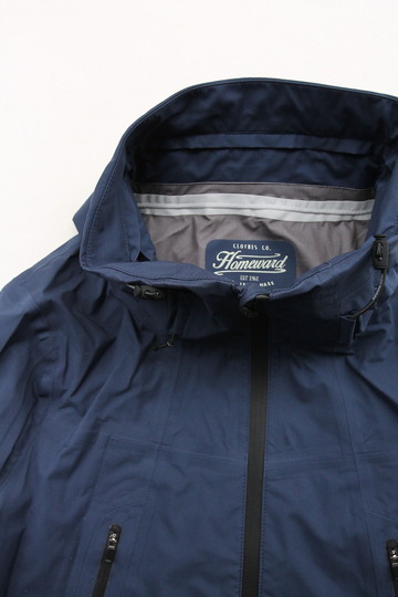 Homeward MILWAUKEE Hooded Technical Jacket BLUE NAVY (2)