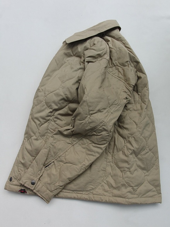 GYMMASTER ”Rip Stop Quilting Jacket BEIGE”2310256