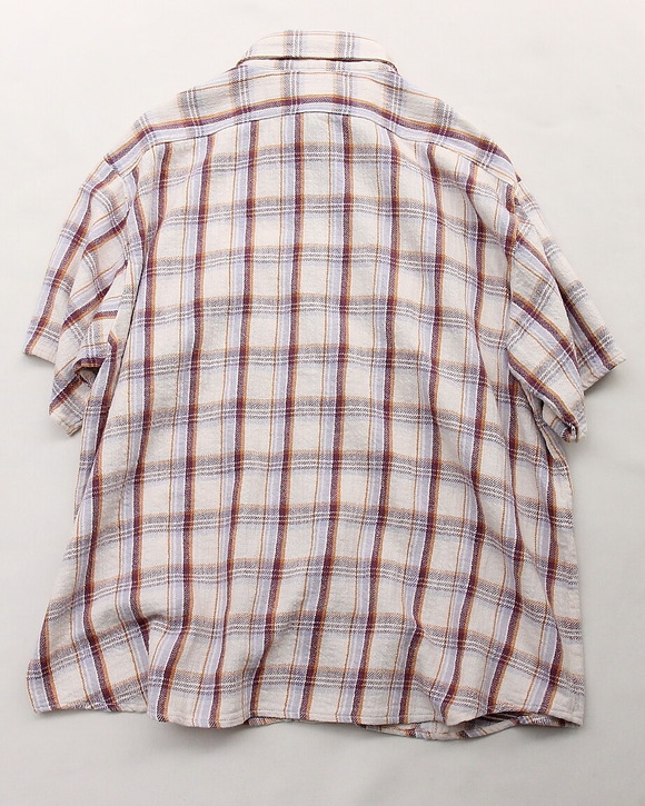 NOUN ”Work Shirt BEIGE Check”250523 (5)